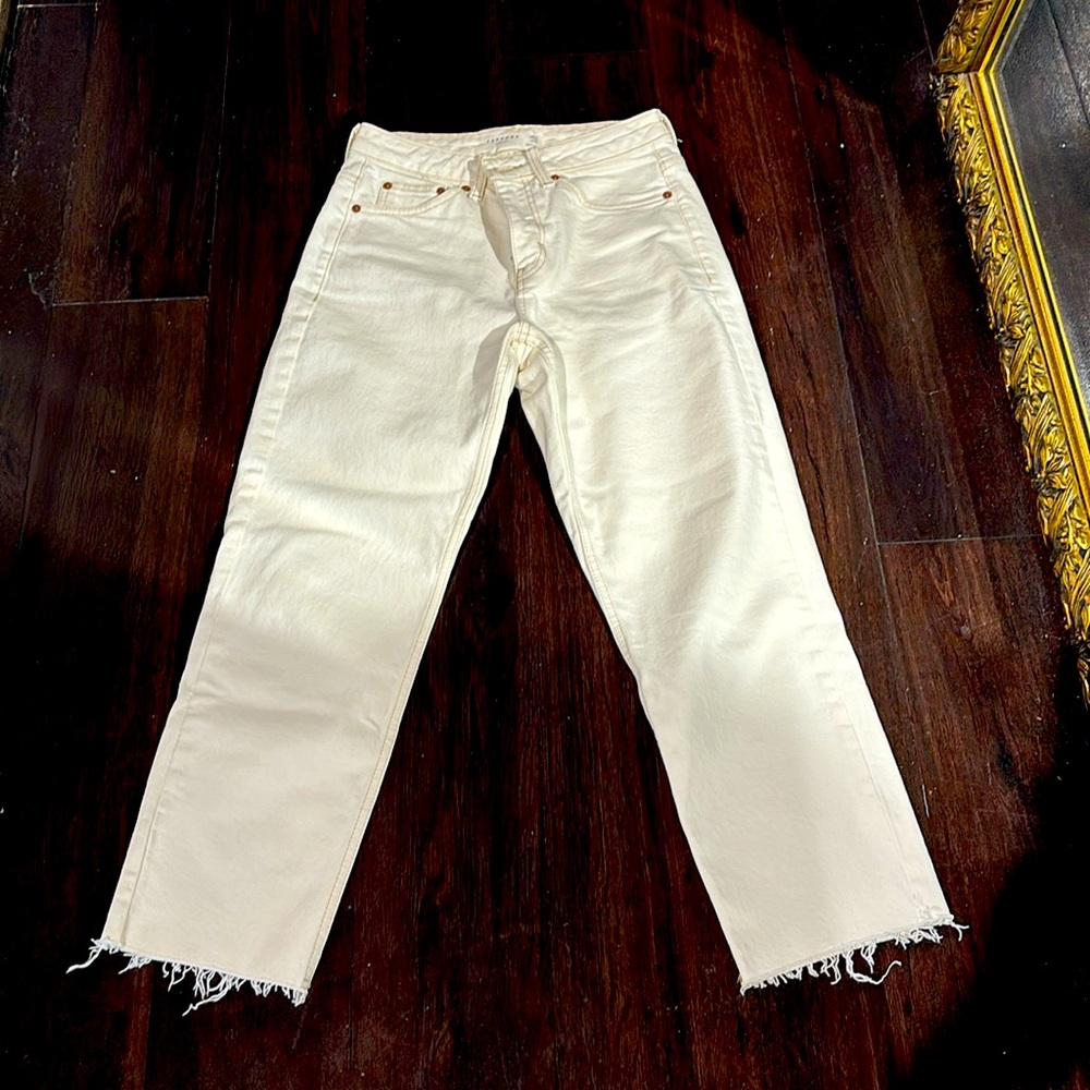 Topshop petite cropped jeans